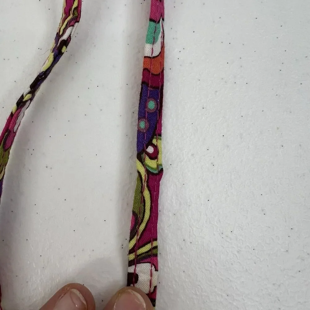 Vera Bradley Women's Cotton Lanyard Pink Swirl‎ 14312-179 Original Tags Travel
